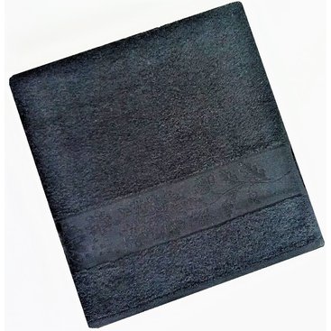 Domácnost - Froté ručník 450g 50x100 cm (20-černá)