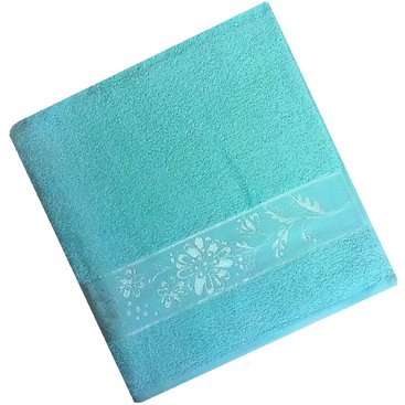 Domácnost - Froté ručník 450g 50x100 cm (15-zelinkavá)