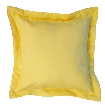 Domácnost - Saténový polštářek Traventina 40x40cm žlutý