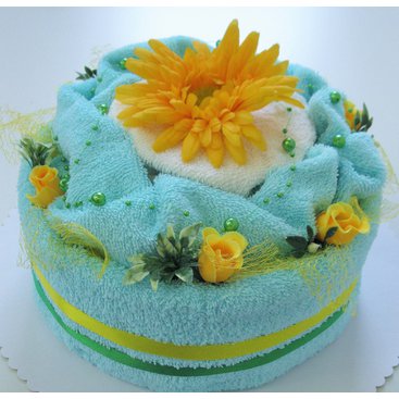 Domácnost - Textilní dort 1-q jednopatrový