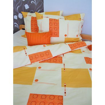 Domácnost - Bavlněné povlečení francie 2x70x90 + 220x200 cm (512)