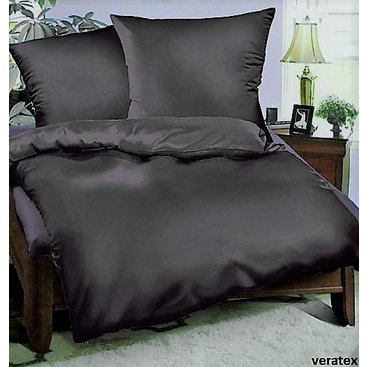 Domácnost - Bavlněné povlečení francie  2x70x90 + 220x200 cm (černá)