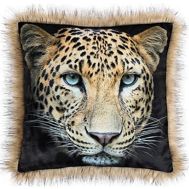 Domácnost - Polštářek SAFARI leopard 45x45 cm