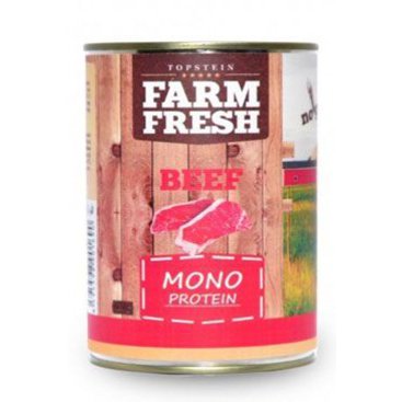 Mazlíčci - Farm Fresh Dog Monoprotein konzerva Beef 400g