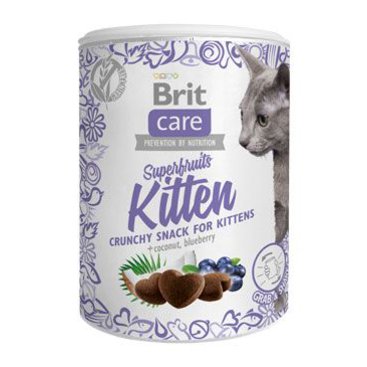 Mazlíčci - Brit Care Cat Snack Superfruits Kitten 100g
