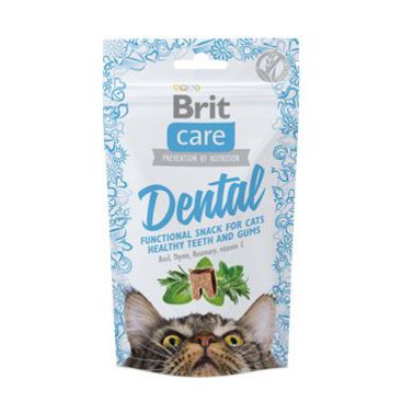 Mazlíčci - Brit Care Cat Snack Dental 50g
