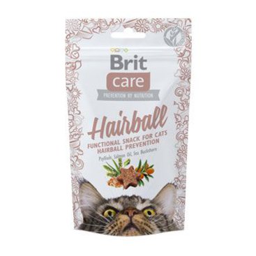 Mazlíčci - Brit Care Cat Snack Hairball 50g