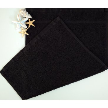Domácnost - Dětský ručník froté 30x50 cm černý