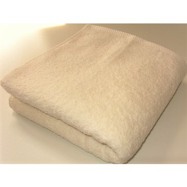 Domácnost - Froté ručník  jednobarevný 400g 50x100 cm (smetanová)