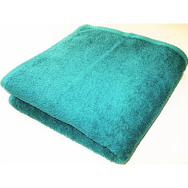Domácnost - Froté ručník jednobarevný 400g 50x100 cm (tm.zelená)