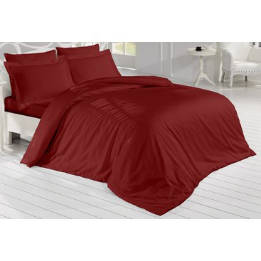 Domácnost - Saténový povlak na polštář vínový, Výběr rozměru: 40x40