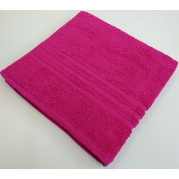 Domácnost - Froté ručník  jednobarevný 400g 50x100 cm (purpurová)