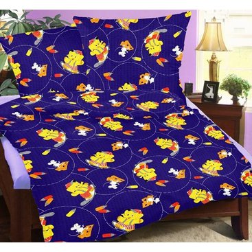 Domácnost - Povlak na polštář flanel 50x70cm-zip R0571