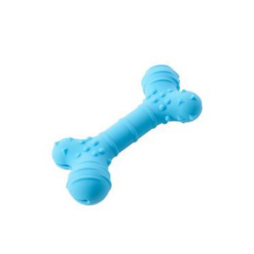 Mazlíčci - Hračka pes BUSTER Flex Bone, modrá 16cm