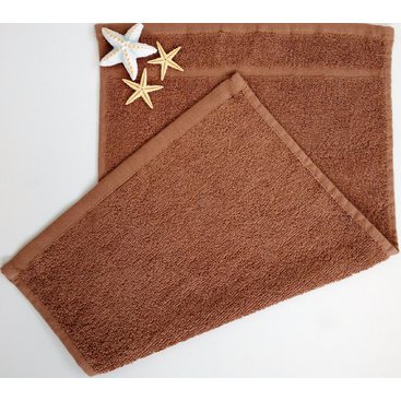 Domácnost - Dětský ručník froté 30x50 cm hnědý