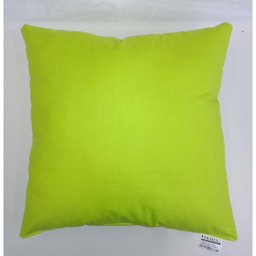 Domácnost - Polštářek žlutozelený 40x40cm bavlněný
