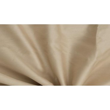 Domácnost - Béžové saténové prostěradlo 140x230 plachta bez gumy