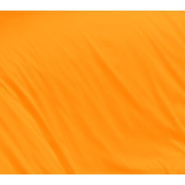 Domácnost - Oranžové saténové prostěradlo 240x230 plachta bez gumy