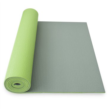 Kempování - Yoga mat dvouvrstvá, zelená/šedá ks