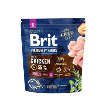 Mazlíčci - Brit Premium Dog by Nature Junior S 1kg