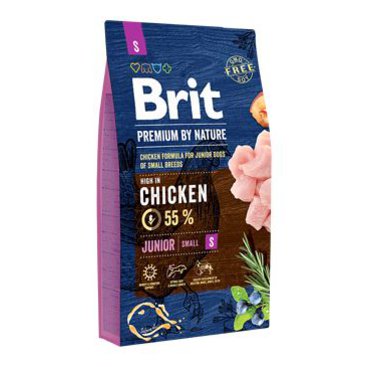 Mazlíčci - Brit Premium Dog by Nature Junior S 8kg
