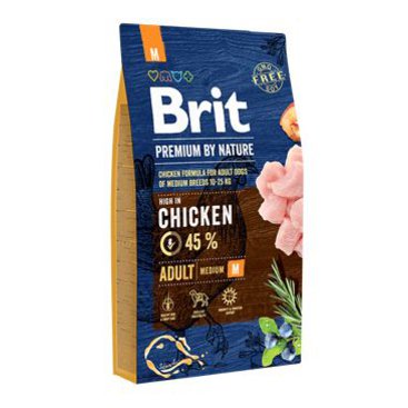 Mazlíčci - Brit Premium Dog by Nature Adult M 8kg