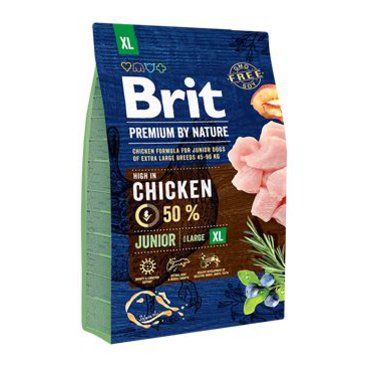 Mazlíčci - Brit Premium Dog by Nature Junior XL 3kg