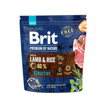 Mazlíčci - Brit Premium Dog by Nature Sensitive Lamb 1kg