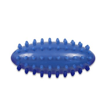 Ostatní - Masážní ježek - vajíčko 12,5 x 4,5 cm - modré