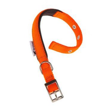Mazlíčci - Obojek nylon DAYTONA C 35cmx15mm oranžový FP 1ks