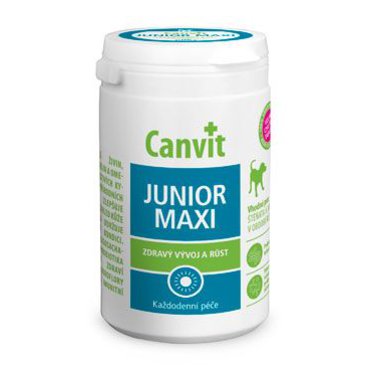Mazlíčci - Canvit Junior MAXI ochucené pro psy 230g