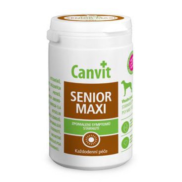 Mazlíčci - Canvit Senior MAXI ochucené pro psy 230g