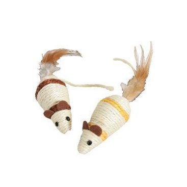 Mazlíčci - Hračka kočka Sisal Mouse Zolux