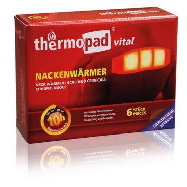 Kempování - YATE THERMOPAD Ohřívač krku - 6 ks