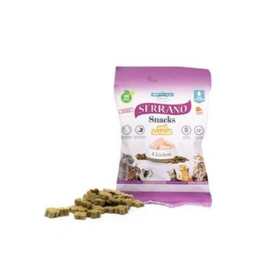 Mazlíčci - Serrano Snack for Cat-Chicken-AntiHairball 50g