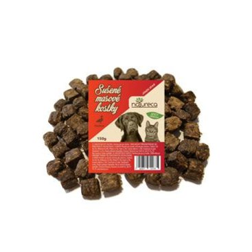 Mazlíčci - NATURECA pochoutka Masové kostky-Kachna, 100%maso 150g