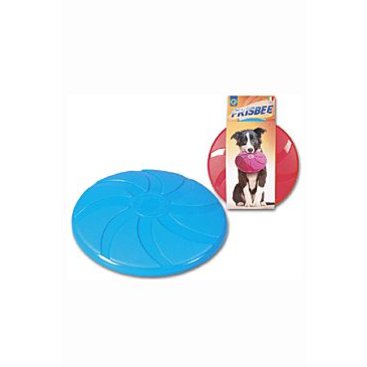 Mazlíčci - Hračka pes létající talíř Frisbee plastový 23,5cm