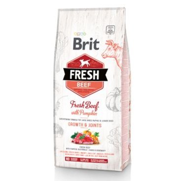 Mazlíčci - Brit Dog Fresh Beef & Pumpkin Puppy Large 12kg