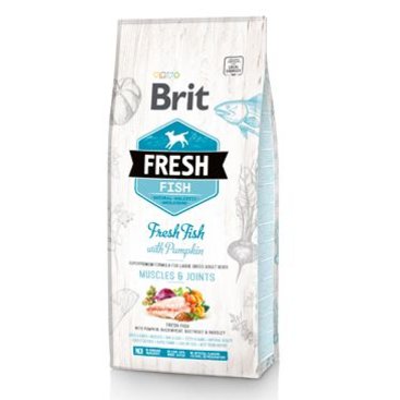 Mazlíčci - Brit Dog Fresh Fish & Pumpkin Adult Large 12kg