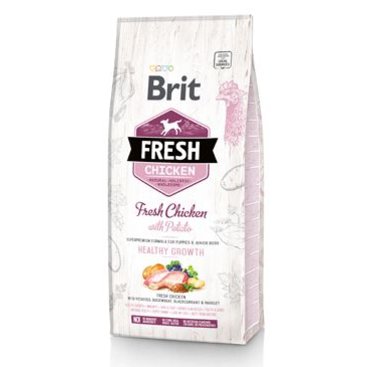 Mazlíčci - Brit Dog Fresh Chicken&Potato Puppy HealthyGrowth2,5kg