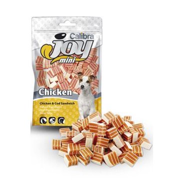Mazlíčci - Calibra Joy Dog Mini Chicken & Cod Sandwich 70g NEW