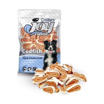 Mazlíčci - Calibra Joy Dog Classic Cod & Chicken Sushi 80g NEW