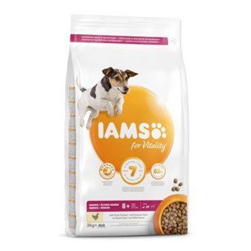 Mazlíčci - Iams Dog Senior Small&Medium Chicken 3kg