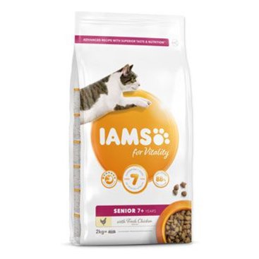 Mazlíčci - Iams Cat Senior Chicken 2kg