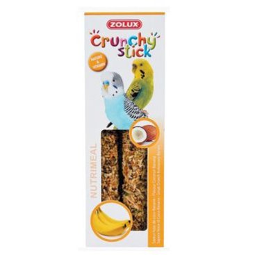 Mazlíčci - Crunchy Stick Parakeet Proso/Banán 2ks Zolux