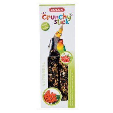 Mazlíčci - Crunchy Stick Large parakeet Rybíz/Jeřabiny 2ks Zolux