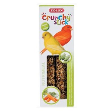 Mazlíčci - Crunchy Stick Canary Zrní/Mrkev 2ks Zolux