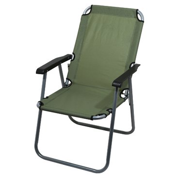 Kempování - Židle kempingová skládací LYON zelená