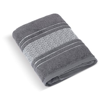 Domácnost - Froté ručník Mozaika 50x100cm 550g tmavě šedá