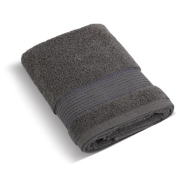 Domácnost - Froté ručník 50x100cm proužek 450g tmavě šedá